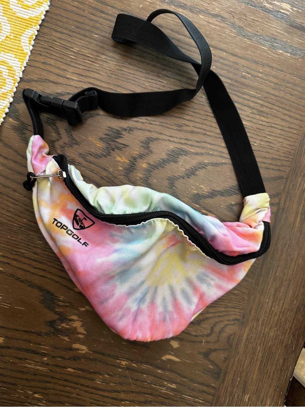Top Golf Tie-Dye Fanny Pack - Pink/Blue/Yellow